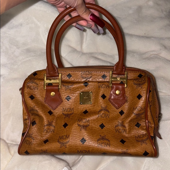 MCM Handbags - MCM Boston Bag